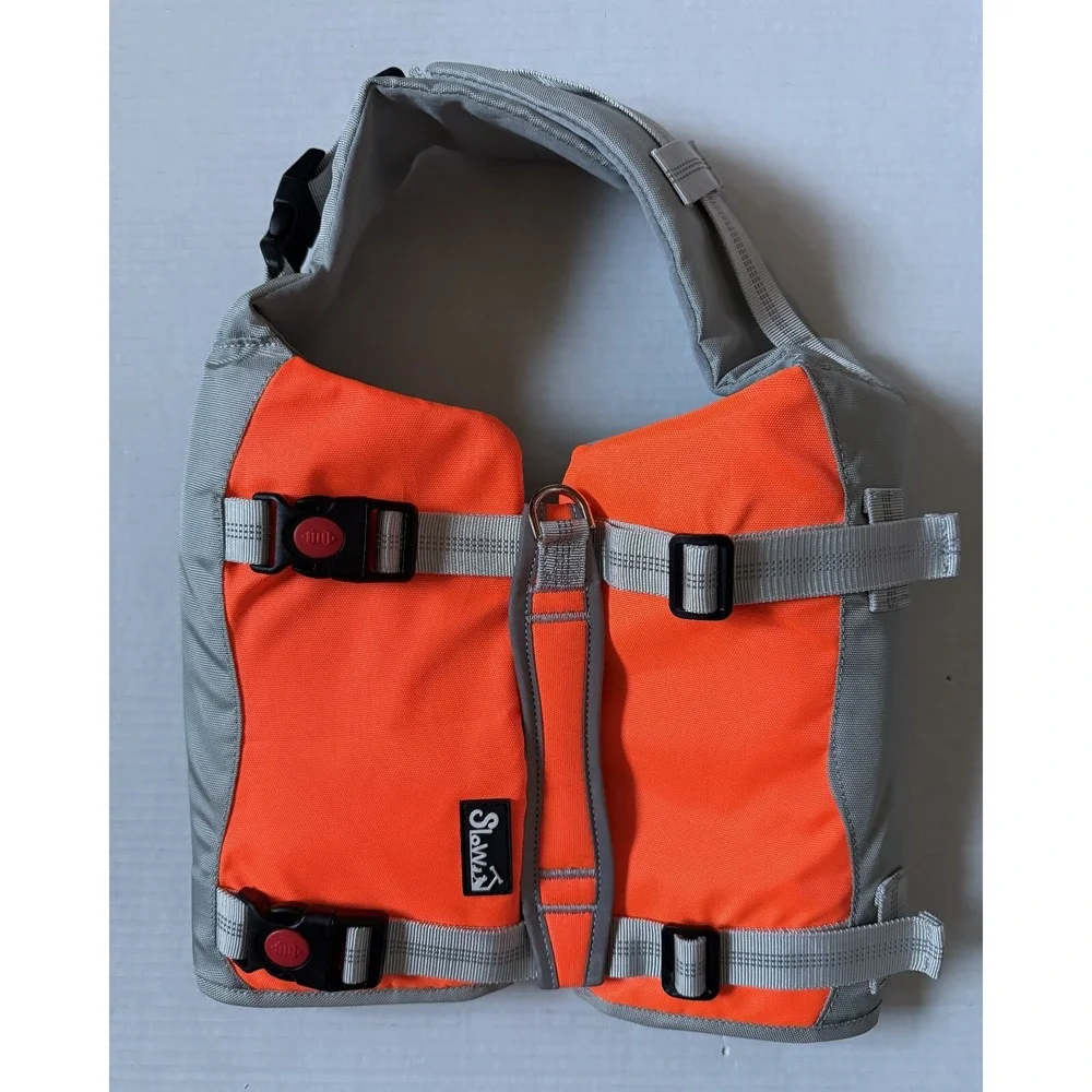 SLOWTON‎ - Adjustable Pet Dog Life Jacket - Medium - Up to 26.5